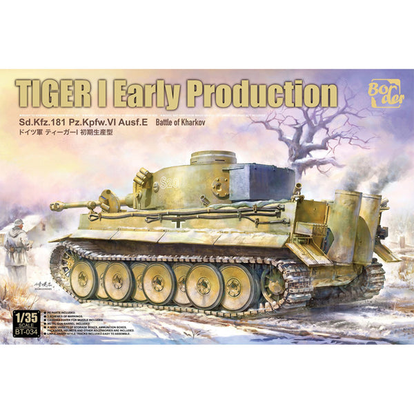 Tiger I Early Production Battle Of Kharkov 1/35