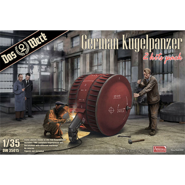 German Kugelpanzer - 2 kits pack 1/35