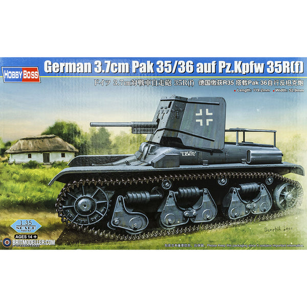 German 3.7cm Pak 35/36 auf Pz.Kpfw 35R 731(f) 1/35
