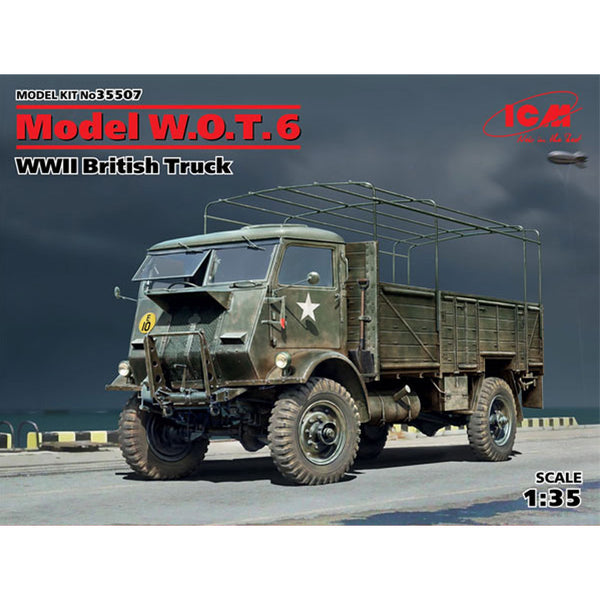WWII British Truck Model W.O.T. 6 1/35