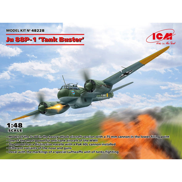 Ju 88P-1 'Tank Buster' 1/48