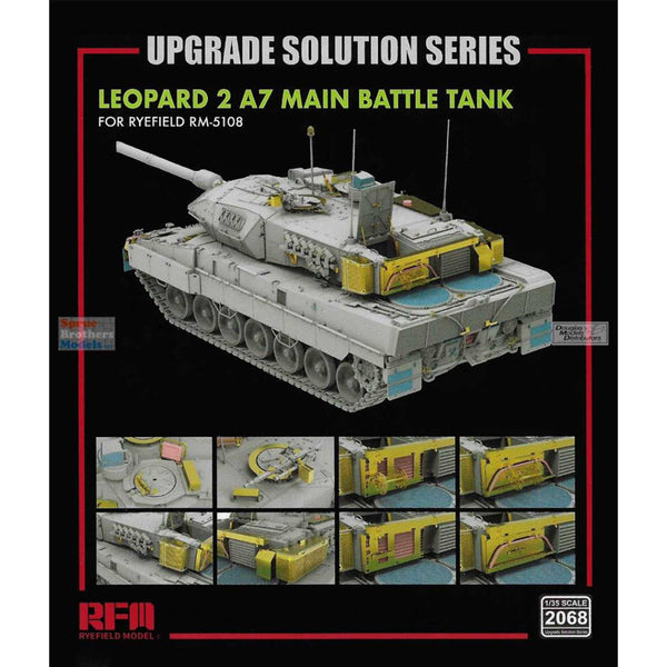 Upgrade set for 5108 Leopard 2A7 1/35