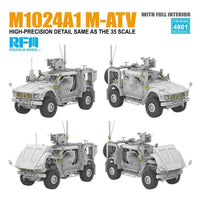M1024A1 M-ATV MRAP all terrain vehicle 1/48