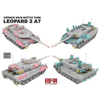 German Main Battle Tank Leopard 2 A7 1/35