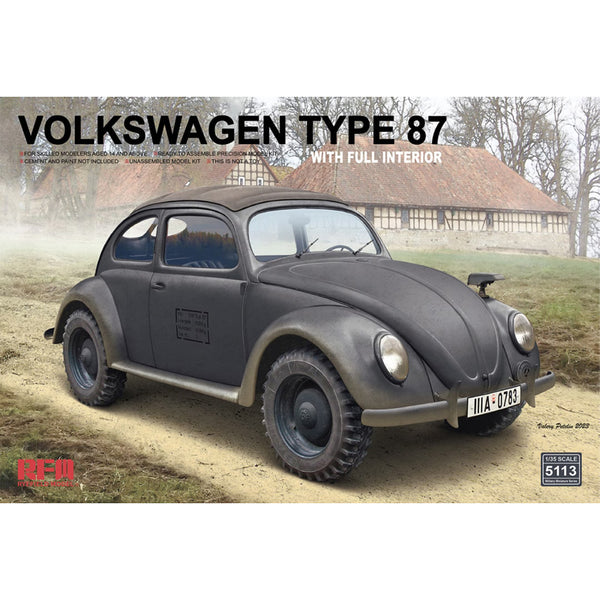 Volkswagen Type 87 w/full interior 1/35
