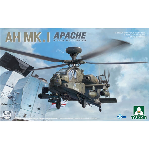AH MK. I Apache Attack Helicopter 1/35