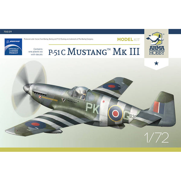 P-51C Mustang Mk.III Model Kit 1/72