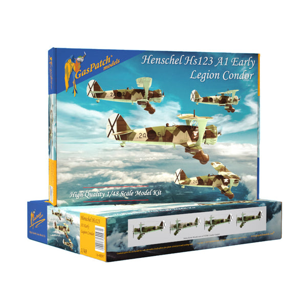 Henschel Hs 123 A1 Early Legion Condor 1/48