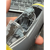 Ejection Seat - M.B Mk.2E with seat belts, without survival pack, rec. for Meteor  F8/F9 Revell 1/32