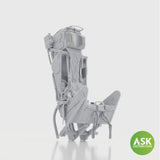 Ejection Seat - M.B Mk.2E with seat belts, without survival pack, rec. for Meteor  F8/F9 Revell 1/32