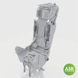 Ejection Seat - M.B Mk.2E with seat belts, without survival pack, rec. for Meteor  F8/F9 Revell 1/32