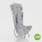 Ejection Seat - M.B Mk.2E with seat belts, without survival pack, rec. for Meteor  F8/F9 Revell 1/32