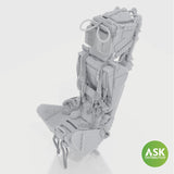 Ejection Seat - M.B Mk.2E with seat belts, with survival pack, rec. for Gloster Meteor, Revell 1/32