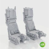 SJU-17  Ejection Seats for F-14D - excluding seat belts (2pcs) recom. for Trumpeter 1/32