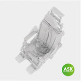 F-84F Thunderstreak ejection seat with seat belts 1/48