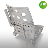 A6M Zero Seat Early with starting handle - ASK 3D Print 1/48