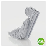 M.B. Mk.9 ejection Seat excluding seat belts - 1 pc recommended for Harrier GR.1/GR3 Kinetic 1/48