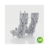 SJU-17 Ejection Seat excluding seat belts - 2 pc., recommended for F-14D Tomcat - Tamiya 1/48