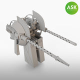B-25 Mitchell Top Dorsal turret - gun set for HK Model 1/48