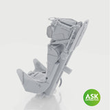 M.B. Mk.2E ejection seat excluding seat belts, rec. for Gloster Meteor F.8 Airfix kit 1/48