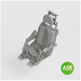 F-84F ejection seat with seat belts - 3D print for Special Hobby kit 1/72
