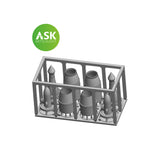 Me 262 engines (closed) detail set - 3D print for Arma Hobby 1/72