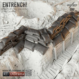 Sandbag Emplacement Segments 1/35