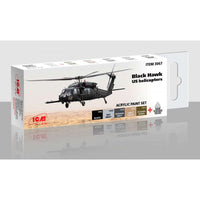 Black Hawk US helicopters color set