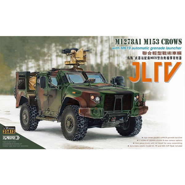 JLTV M1278A1 M153 Crows w/MK19 Launcher PREMIUM Edition 1/35
