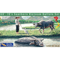 Indochine 60's-70's Southern Vietnam Buffalo Set 1/35