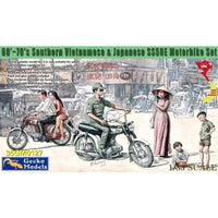 60’~70's Southern Vietnamese & Japanese SS50E Motorbike Set 1/35