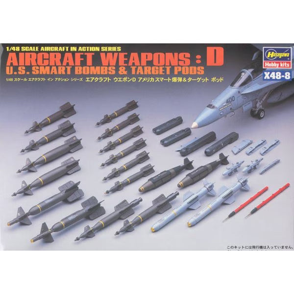 Aircraft Weapons: D U.S. Smart Bombs & Target Pods 1/48