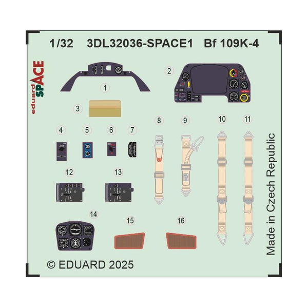 Bf 109K-4 SPACE 1/32