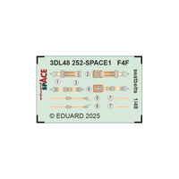 F4F seatbelts SPACE 1/48