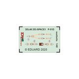 P-51D seatbelts SPACE 1/48