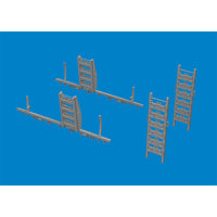 B-26B bomb racks PRINT ICM 1/48