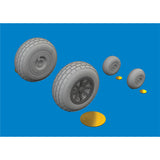 P-40N wheels block tread 1/48