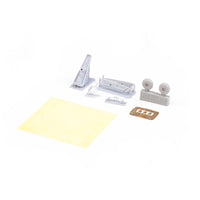P-40N tail wheel bay PRINT 1/48