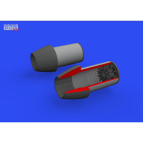 F/ A-18E, F exhaust nozzles PRINT 1/48