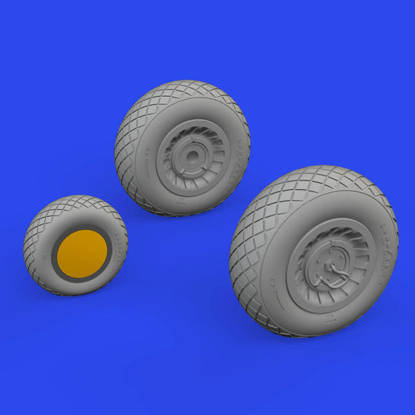 B-25J wheels 1/48 – Serious Models