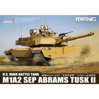 U.S. Main Battle Tank M1A2 SEP ABRAMS TUSK II 1/72