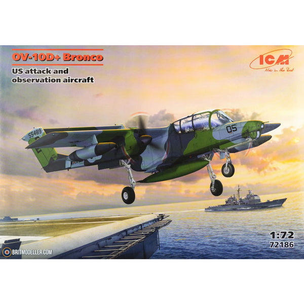 OV-10D+ Bronco, US attack and observation aircraft 1/72