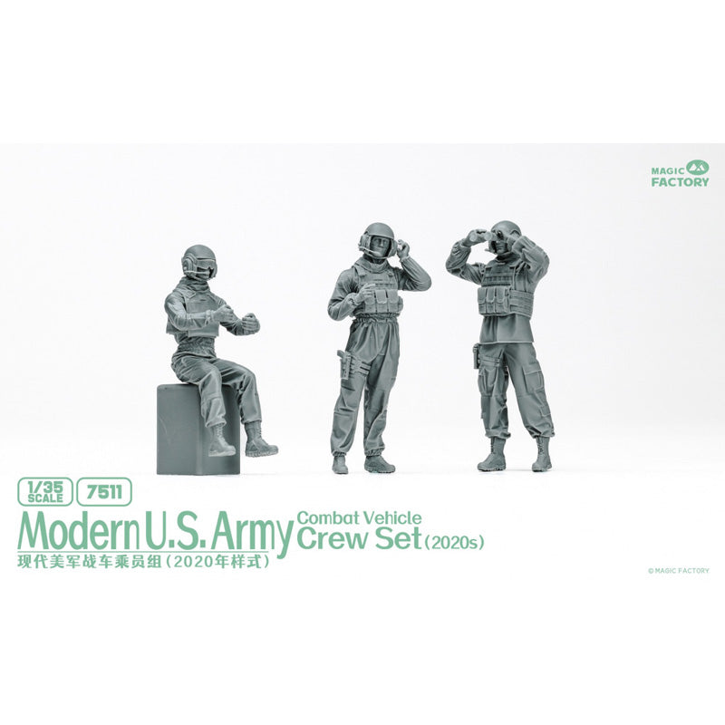 Modern U.S. Army Combat Vehicle Crew Set (2020s) 1/35 – Serious Models
