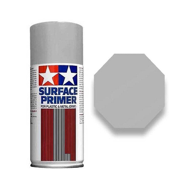 Surface Primer L for Plastic & Metal (Gray) 180ml