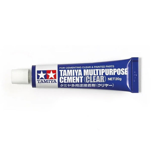 Multipurpose Cement (Clear) for cementing clear or painted parts (20g)