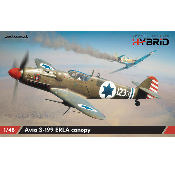 Avia S-199 ERLA canopy HYBRID 1/48