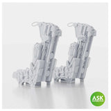 RU-7A Ejection Seats for F-14A/B Early - with seat belts (2pcs) rec. for Trumpeter 1/32