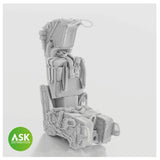 GRU-7A Ejection Seats for F-14A/B Late - with seat belts (2pcs) 1/48