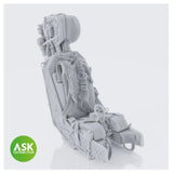 M.B.Type 9B Mk.2 Ejection Seat - with seat belts (Rec. for Jaguar GR.1/GR.1A– Airfix) 1/48