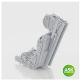 M.B. Mk.9 ejection Seat with seat belts - 1 pc rec. for Harrier GR.1/GR3 Kinetic kit 1/48